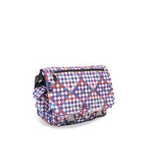 Terry Messenger bag in Checkmate - Final Sale