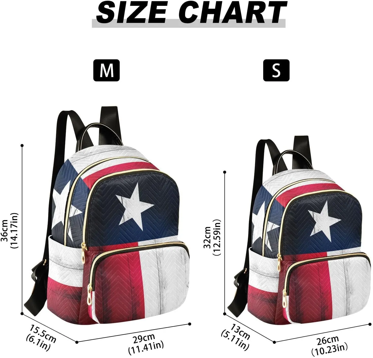 Texas Lone Star Flag Mini Backpack for Women, LightWeight Travel Backpack Purse Shoulder Bag Small Casual Daypack for Womens