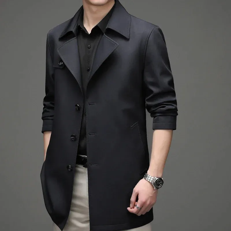 The Alessio Business Trench Coat