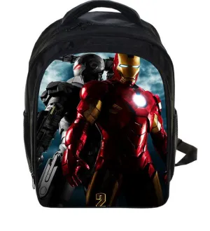 The Avengers Iron Man School Bags