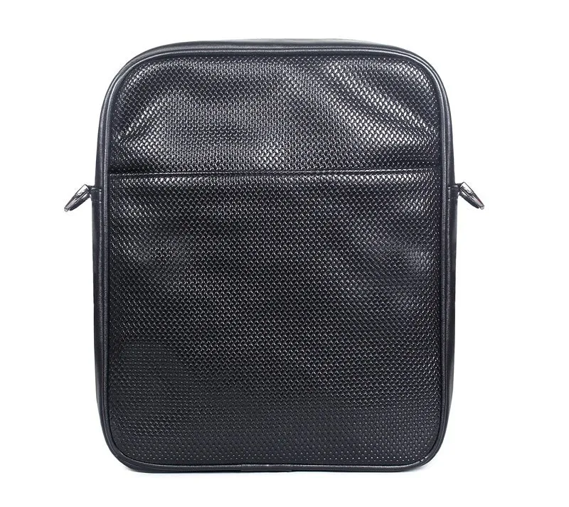 THE CLOWNFISH Mystic Series Vegan leather Chocolate Messenger Bag