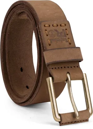 Timberland PRO Men's 40mm Workwear Work Leather Belt, Wheat/Pull Up, 32