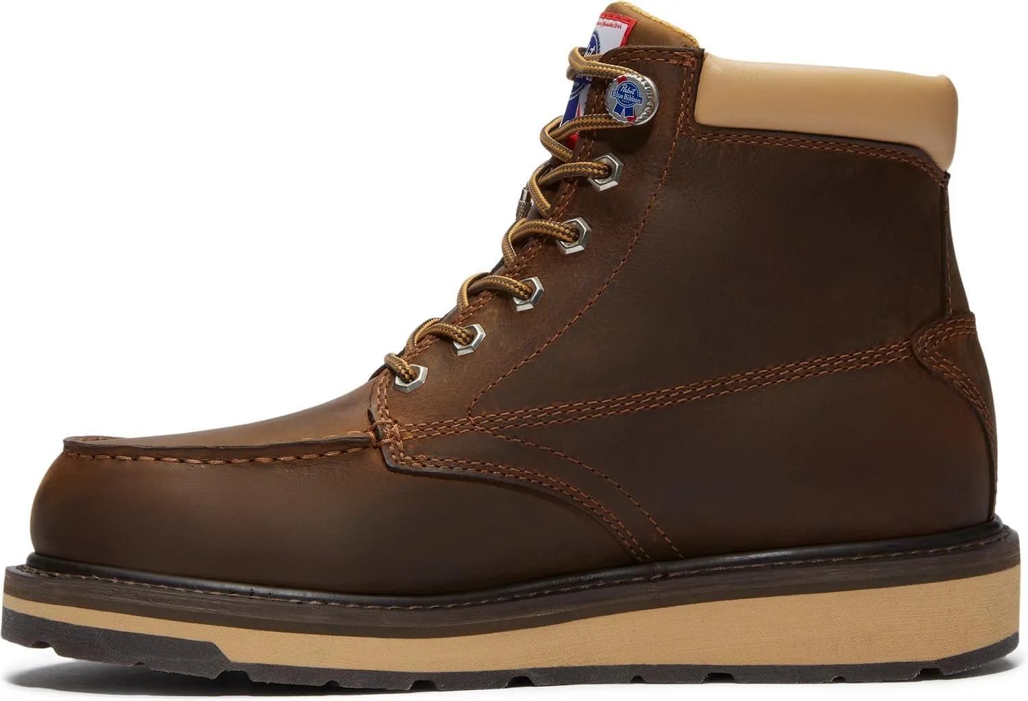 Timberland PRO Men's 6" PBR Gridworks Soft Toe Waterproof Boot