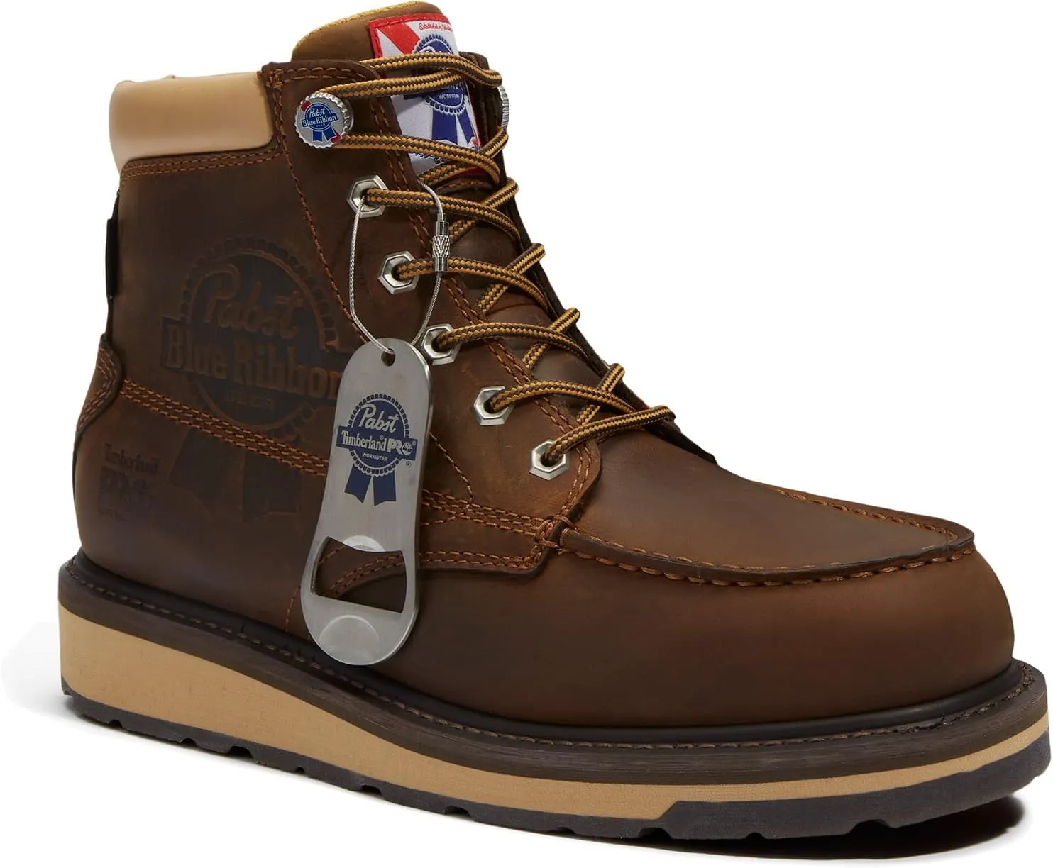 Timberland PRO Men's 6" PBR Gridworks Soft Toe Waterproof Boot