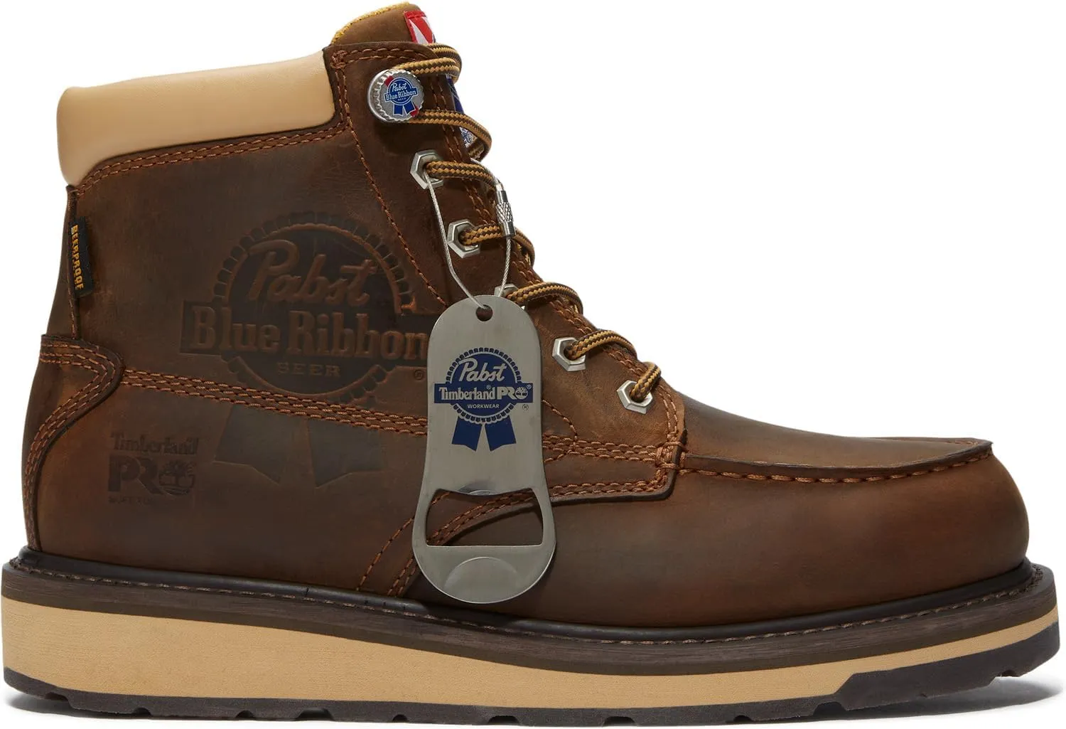 Timberland PRO Men's 6" PBR Gridworks Soft Toe Waterproof Boot