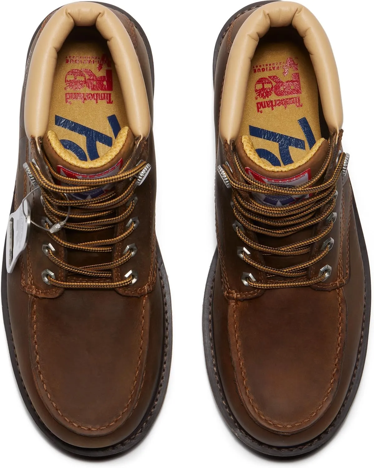 Timberland PRO Men's 6" PBR Gridworks Soft Toe Waterproof Boot