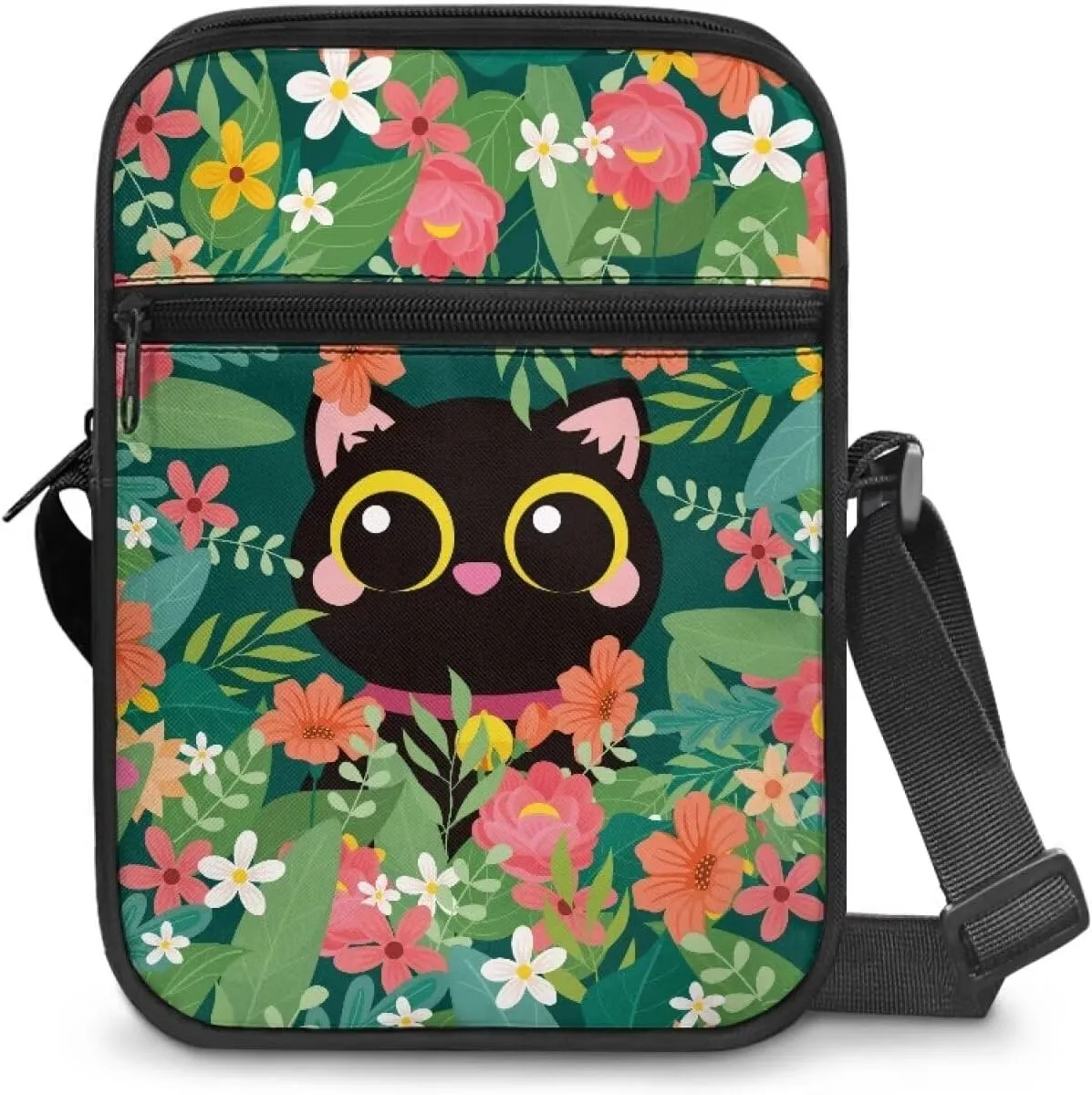 TODIYADDU Shoulder Bag for Women Crossbody Sling Bag Fashion Messenger Bag Small Cell Phone Purse Holder Wallet Nice Gifts