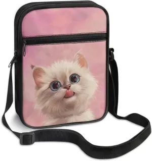 TODIYADDU Versatile Sling Bag Crossbody Phone Bag Women Shoulder Bag with Adjustable Strap Mini Messenger Bag for Cell Phone