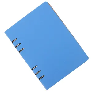 TOGEVAL Loose Leaf Leather Journal Travel Notepad with Ring Binder Design for Enhanced Organization for Office Business Study Comfortable Texture Taking