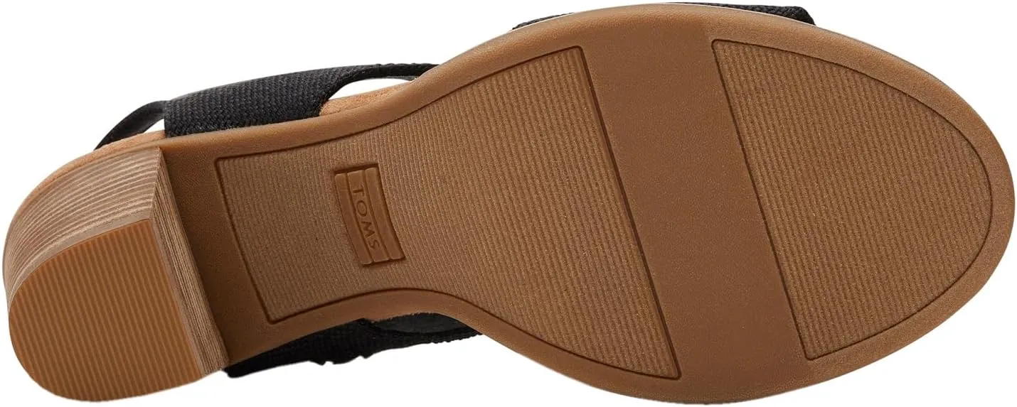 TOMS Womens Majorca Cutout - Black