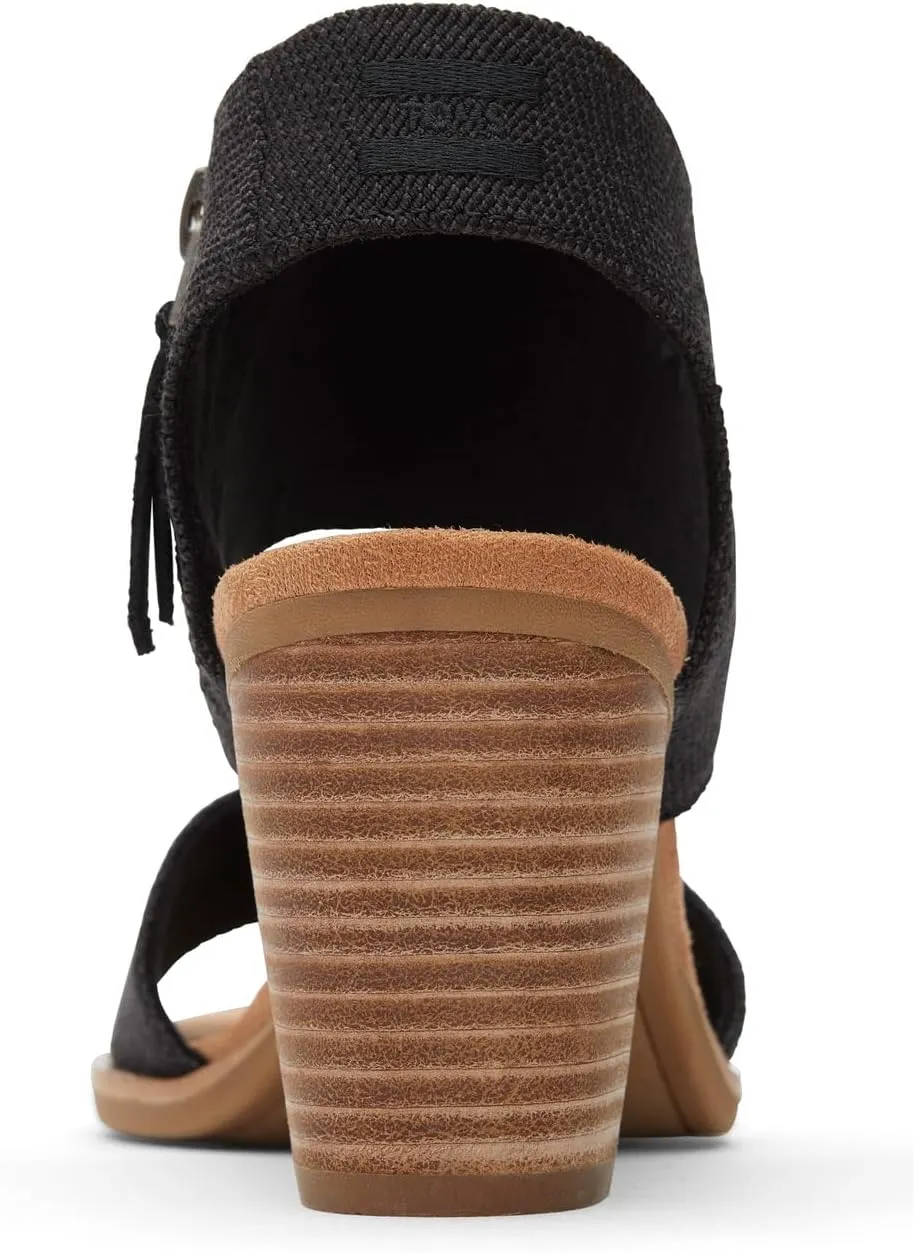 TOMS Womens Majorca Cutout - Black