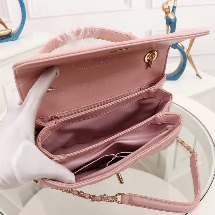 Top - ESMEE Flap Handle Pink All-in-one collection With Big offer Bag