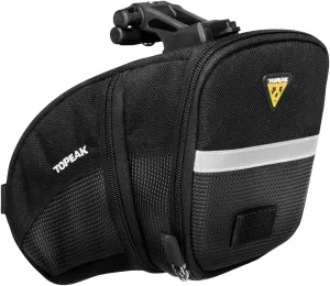 Topeak Bicycle Saddle Bag, Hard Shell, Synthetic Fabric, Vehicle-Specific Mount, 1 Compartment, Buckle Closure