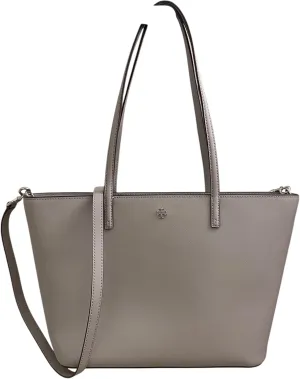 Tory Burch Emerson Top Zip Tote Detachable Crossbody Strap