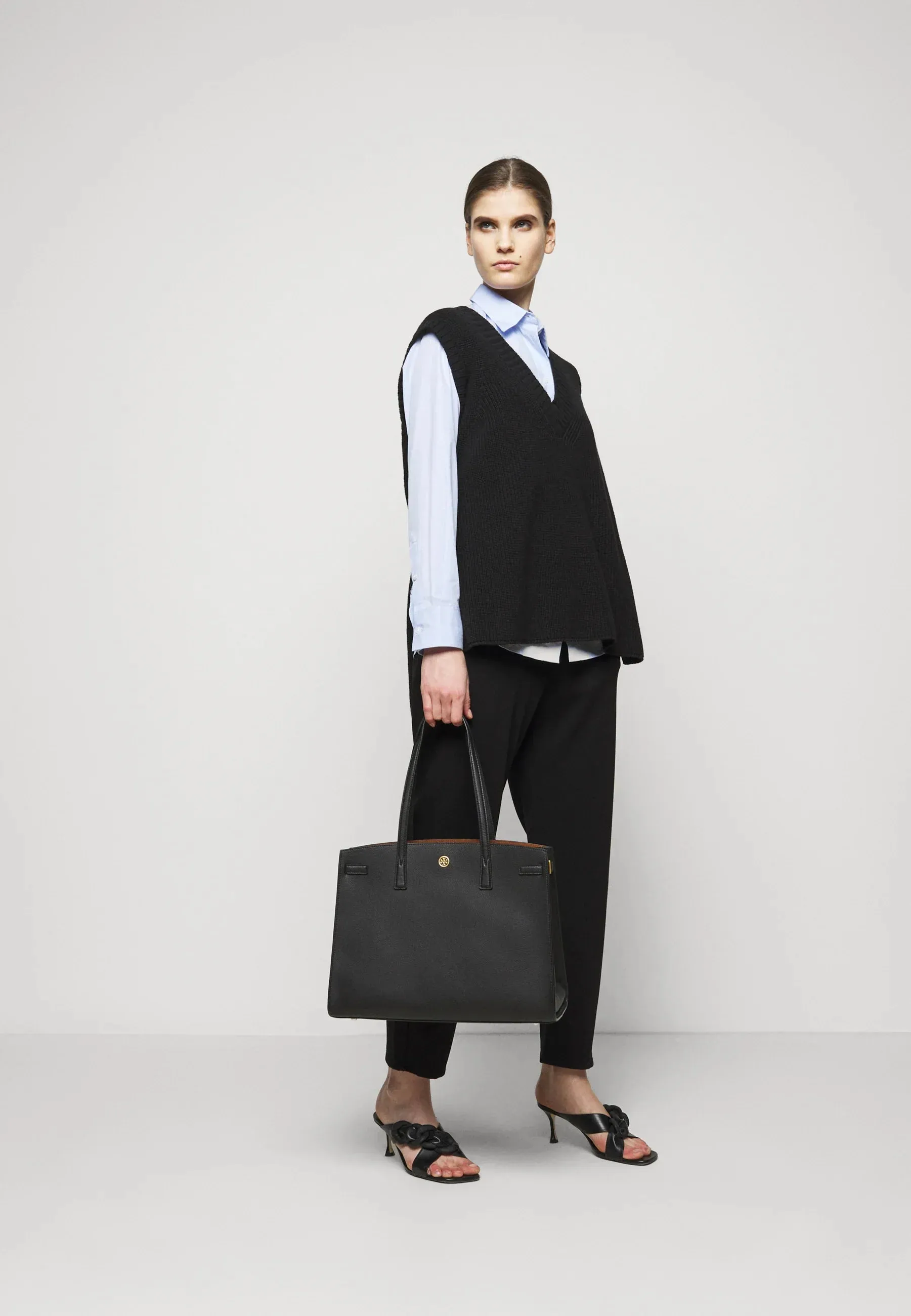 Tory Burch Walker Triple Compartment Satchel