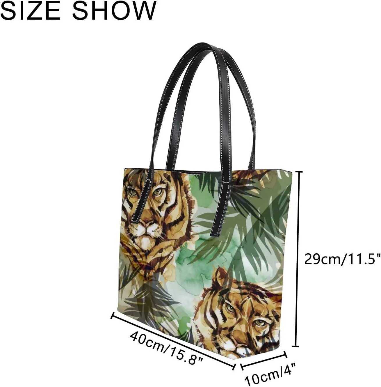 Tote Bag for Women PU Leather Handbags Women's Crossbody Handbags Work Tote Bags for Women Coachbags Tote Bag with Zipper