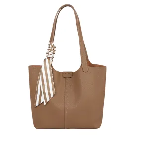 Tote Large Brown Limited access Bag Durable materials Mahogany