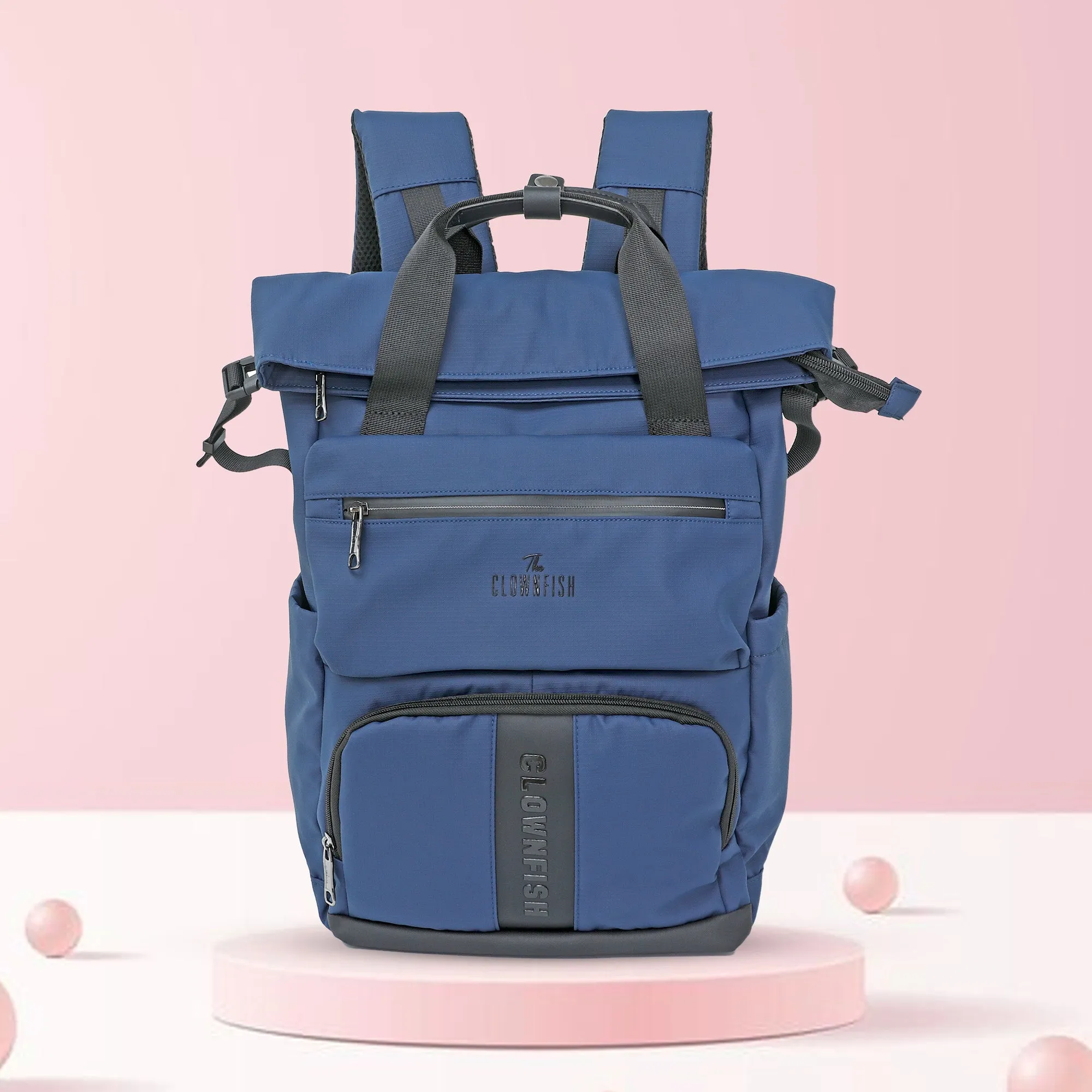 Travel Laptop Backpack - Water-Resistant, Large Capacity | Fits 15.6" Laptop | Navy Blue
