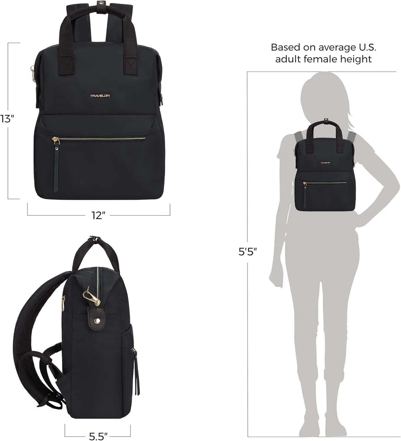 Travelon Addison Anti-Theft Large Backpack