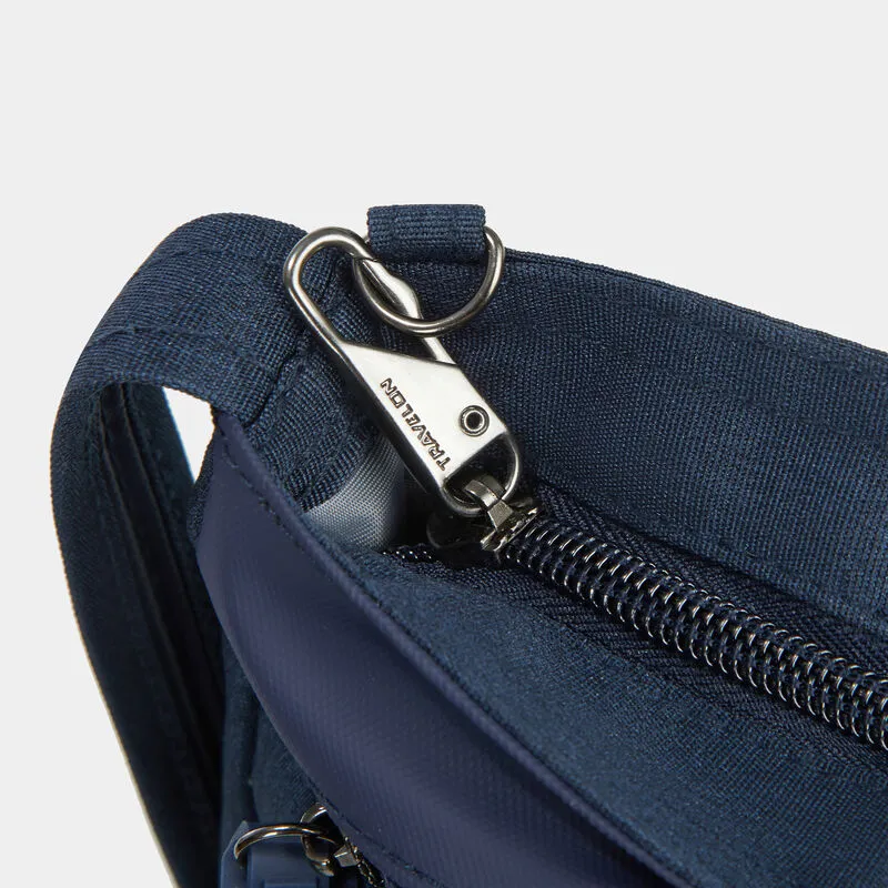 Travelon Anti-Theft Metro Saddle Crossbody - Navy Heather