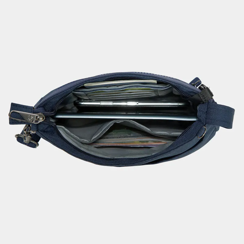 Travelon Anti-Theft Metro Saddle Crossbody - Navy Heather