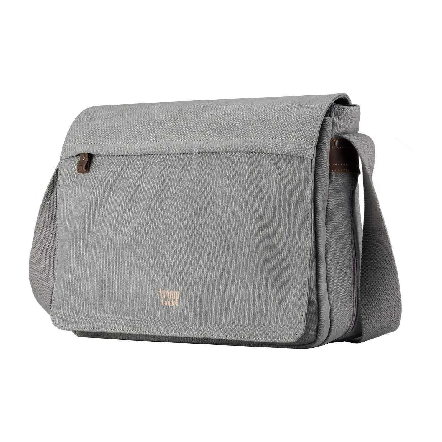 Troop London | Classic Front Flap Messenger Bag