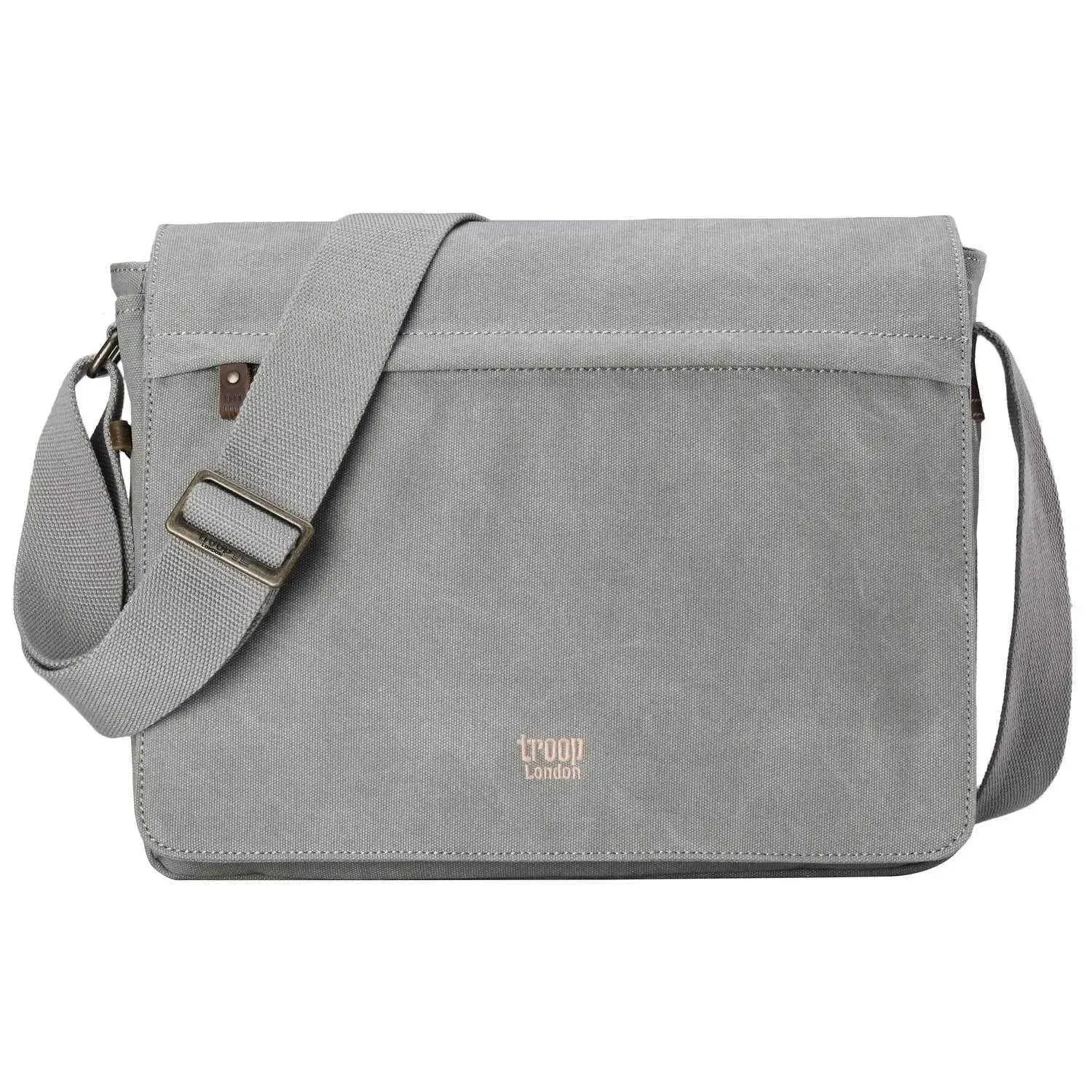 Troop London | Classic Front Flap Messenger Bag