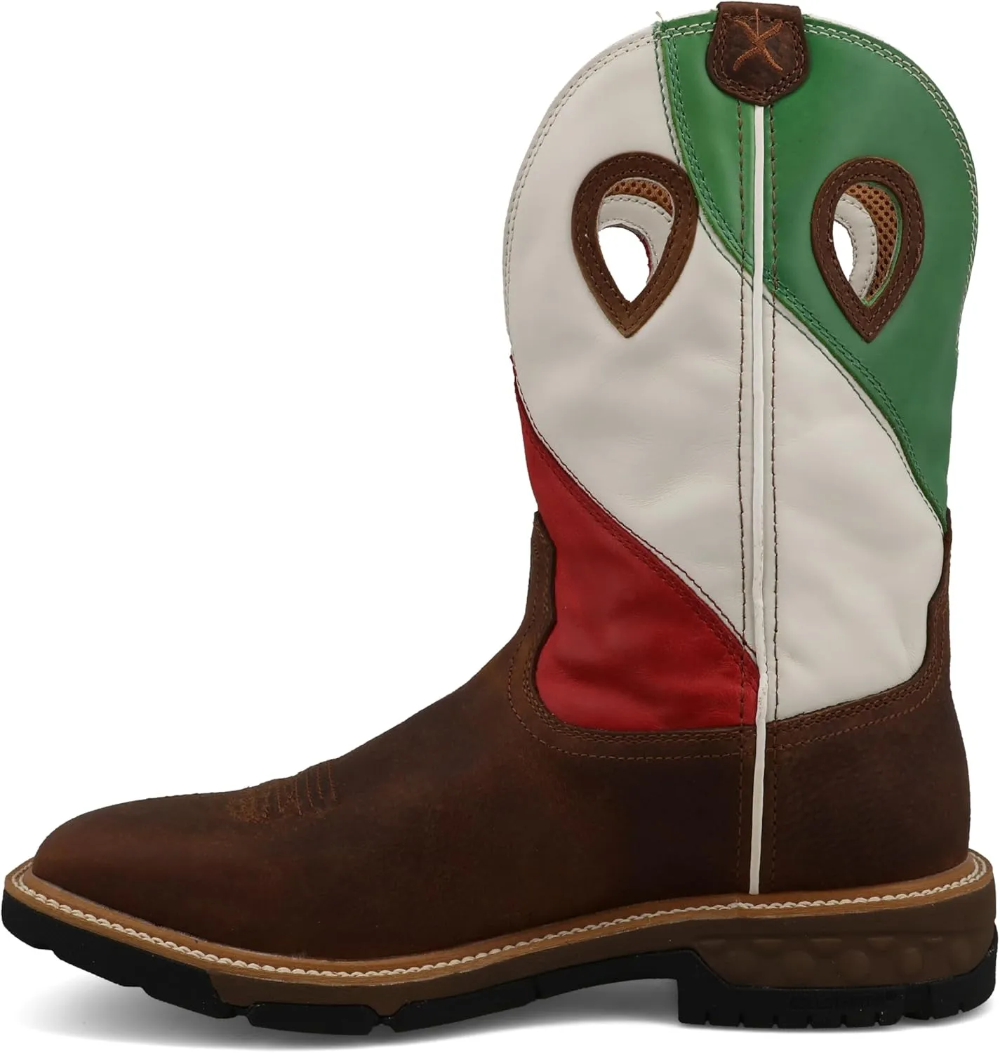Twisted X Men's 11" Pull On Work Boot, Moc Toe Nano Toe with CellStretch