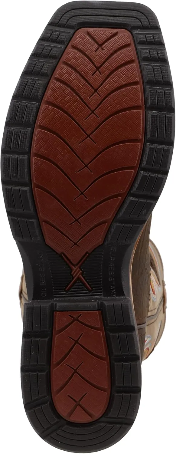 Twisted X Men's 11" Pull On Work Boot, Moc Toe Nano Toe with CellStretch