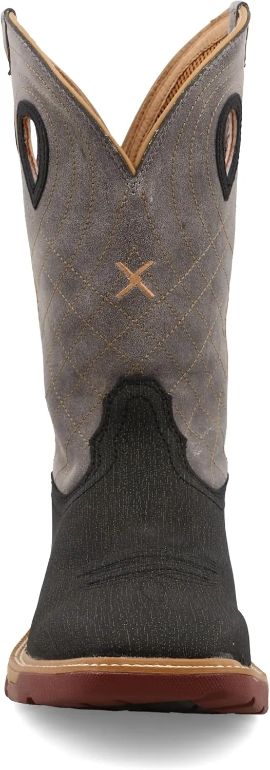 Twisted X Men's 12" Western Work Boot with CellStretch