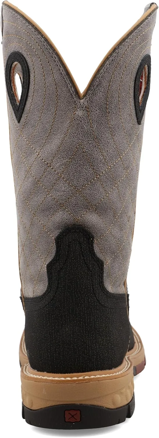 Twisted X Men's 12" Western Work Boot with CellStretch