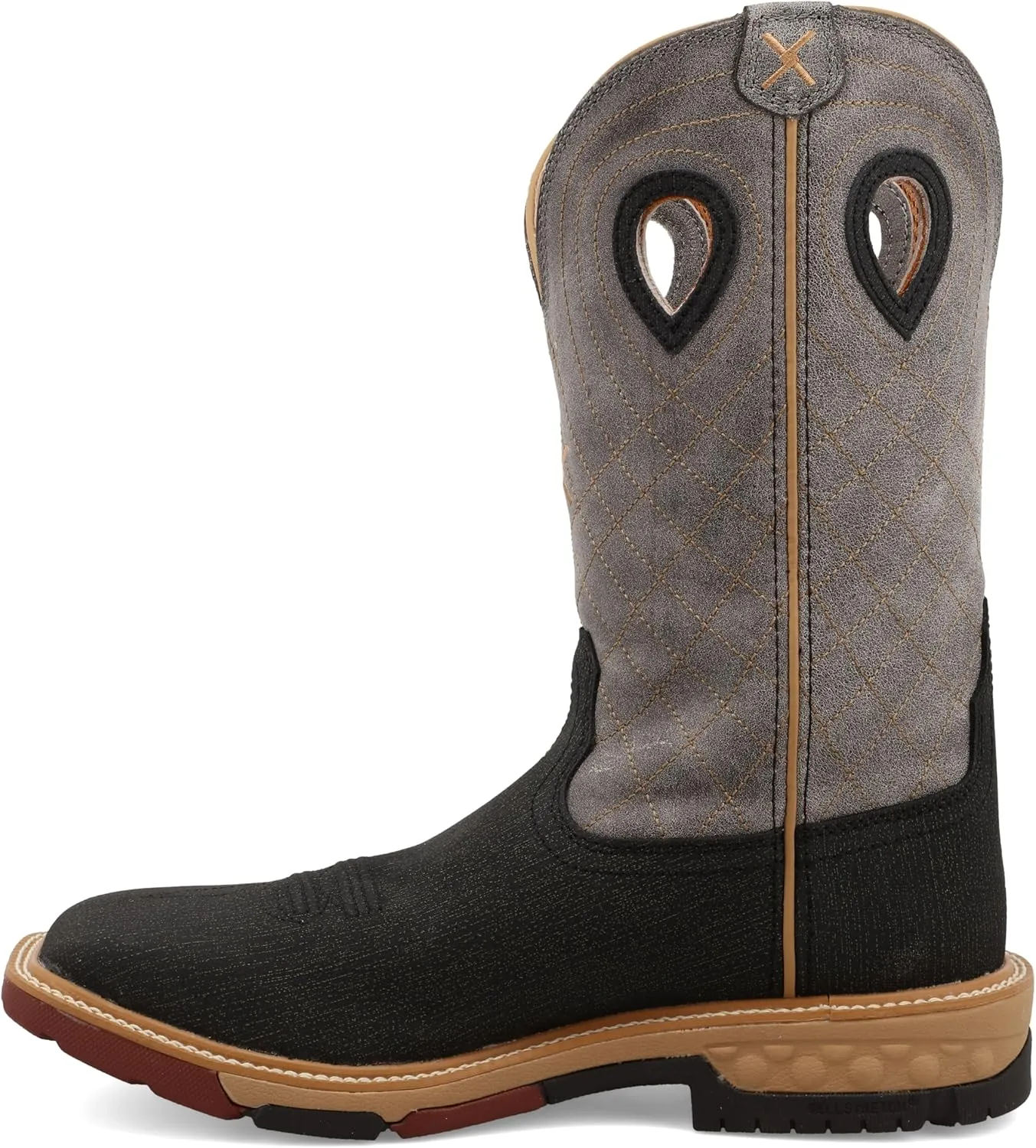 Twisted X Men's 12" Western Work Boot with CellStretch