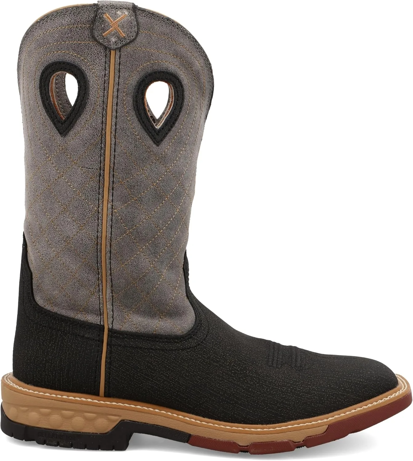 Twisted X Men's 12" Western Work Boot with CellStretch