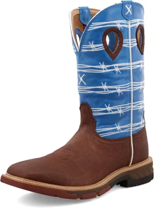 Twisted X Men's 12" Western Work Boot with CellStretch