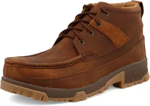 Twisted X Men's 4" Work Boot, Moc Toe Composite Toe with CellStretch