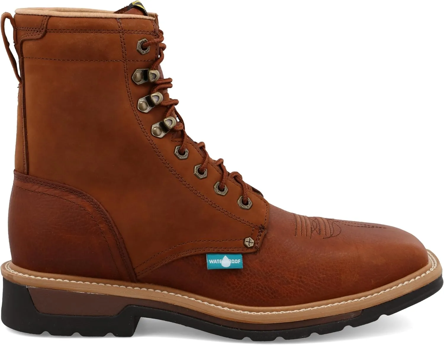 Twisted X Men's 8" Steel Toe Lite Western Work Lacer