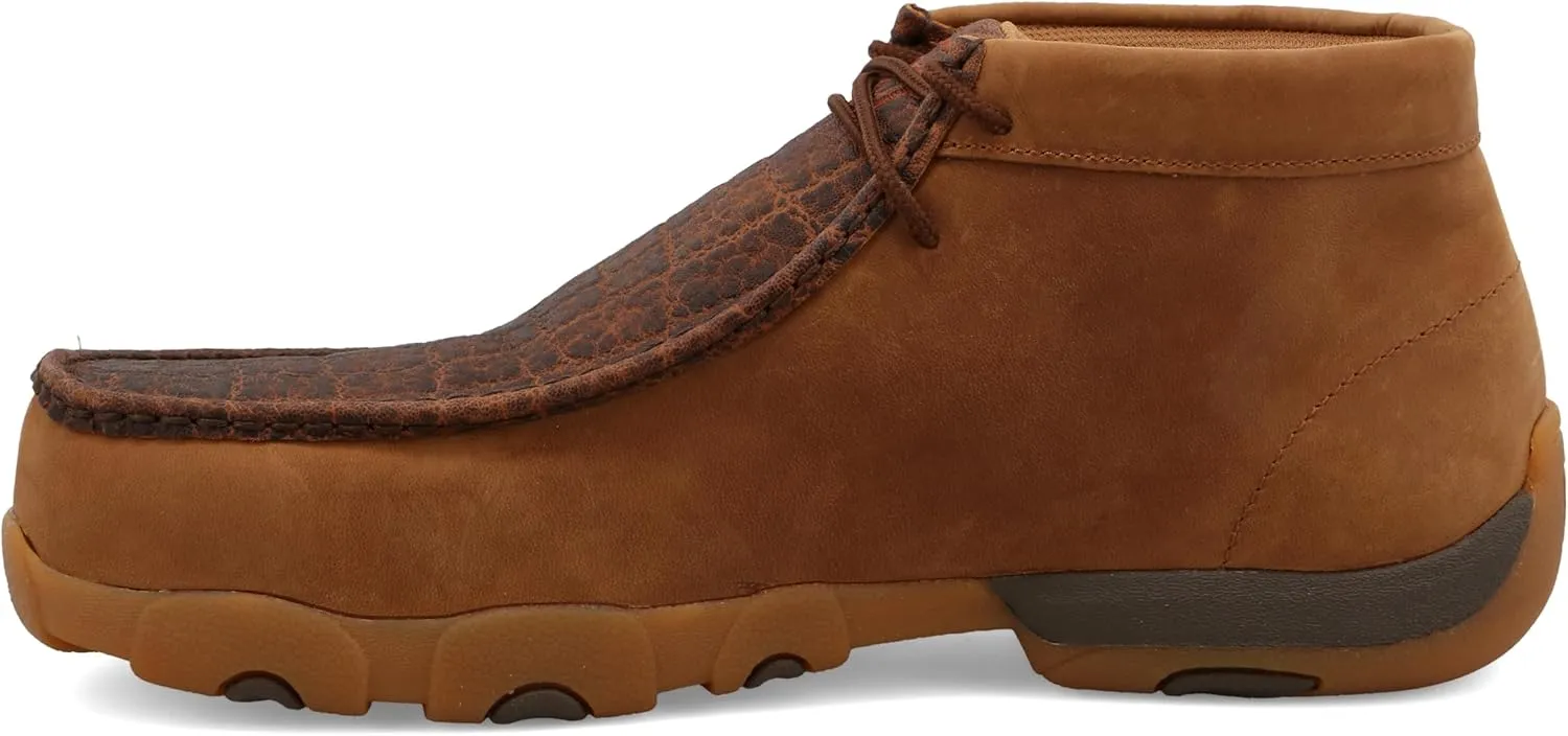 Twisted X Men's Work Chukka Driving Moc, Moc Toe Nano Toe