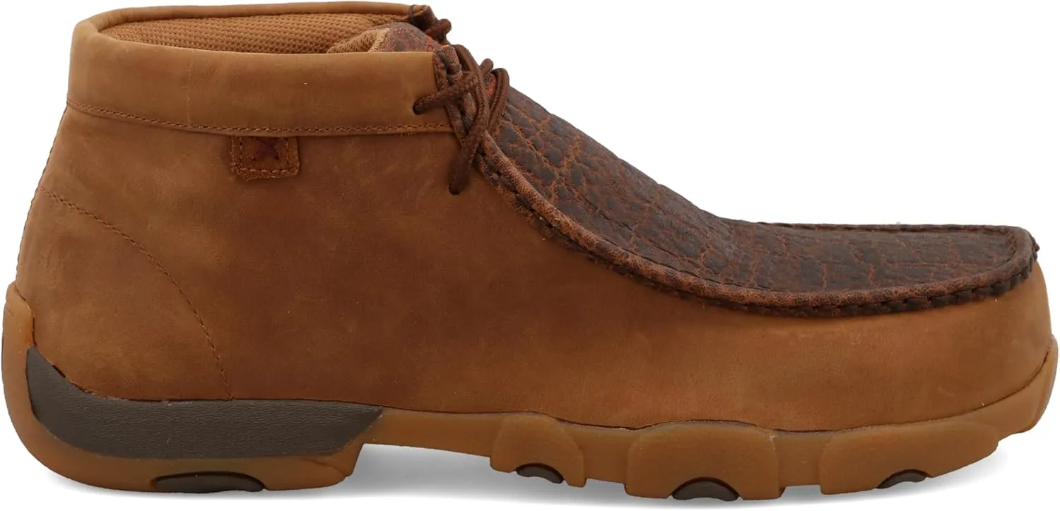 Twisted X Men's Work Chukka Driving Moc, Moc Toe Nano Toe