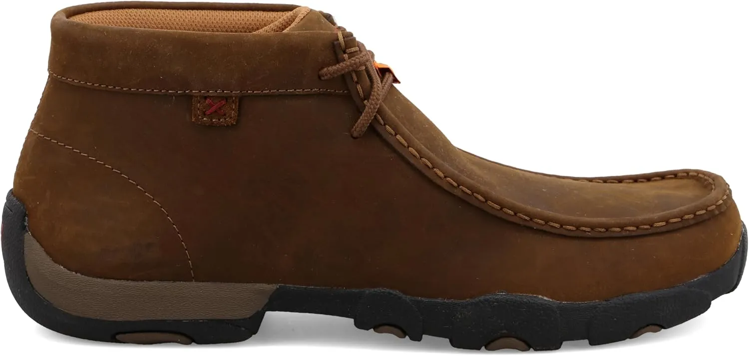 Twisted X Men's Work Chukka Driving Moc, Moc Toe