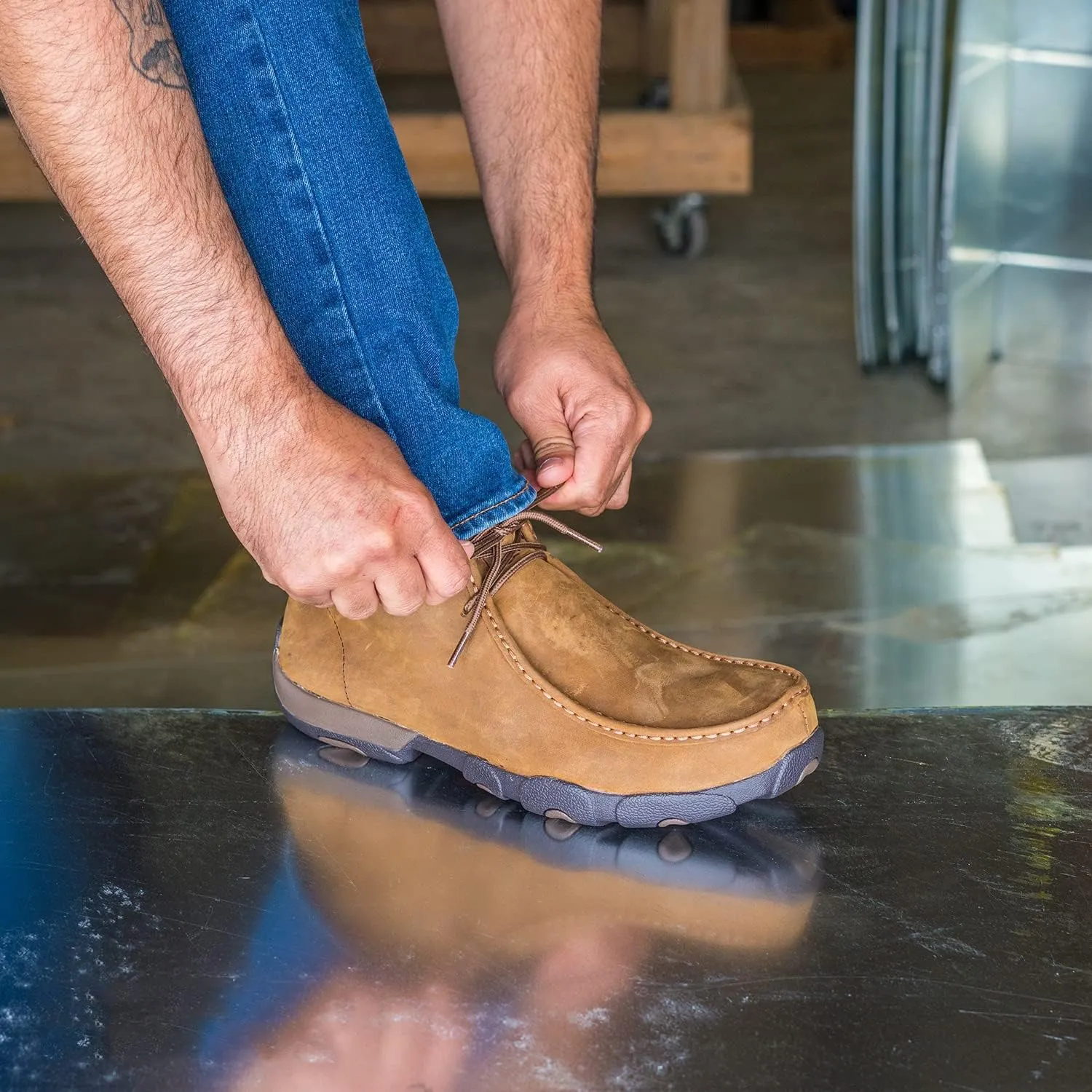 Twisted X Men's Work Chukka Driving Moc