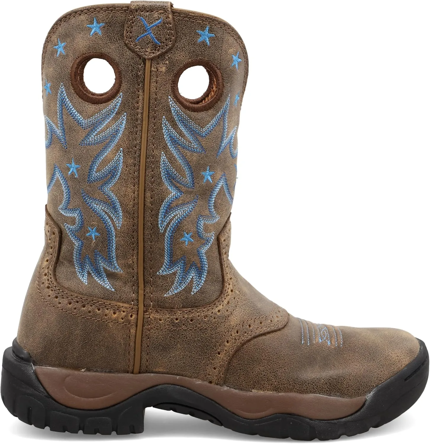 Twisted X Women's 9" All Around Work Boot - Versatile Women's Western Work Boots - Water Resistant Oiled Leather Shaft, Made for Barn Use