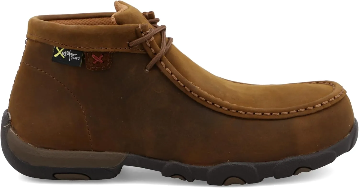 Twisted X Women's Work Chukka Driving Moc, Moc Toe Composite Toe