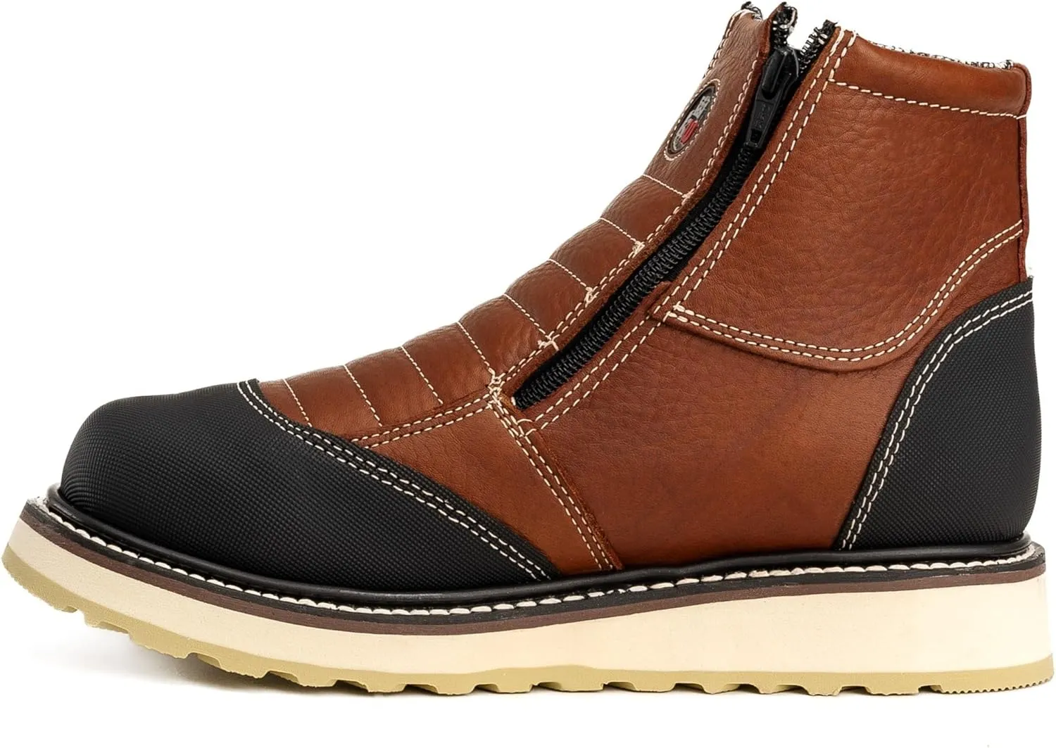 Ultra Flex 6" 337 Zipper Double Density Lightweight Men Work Boots