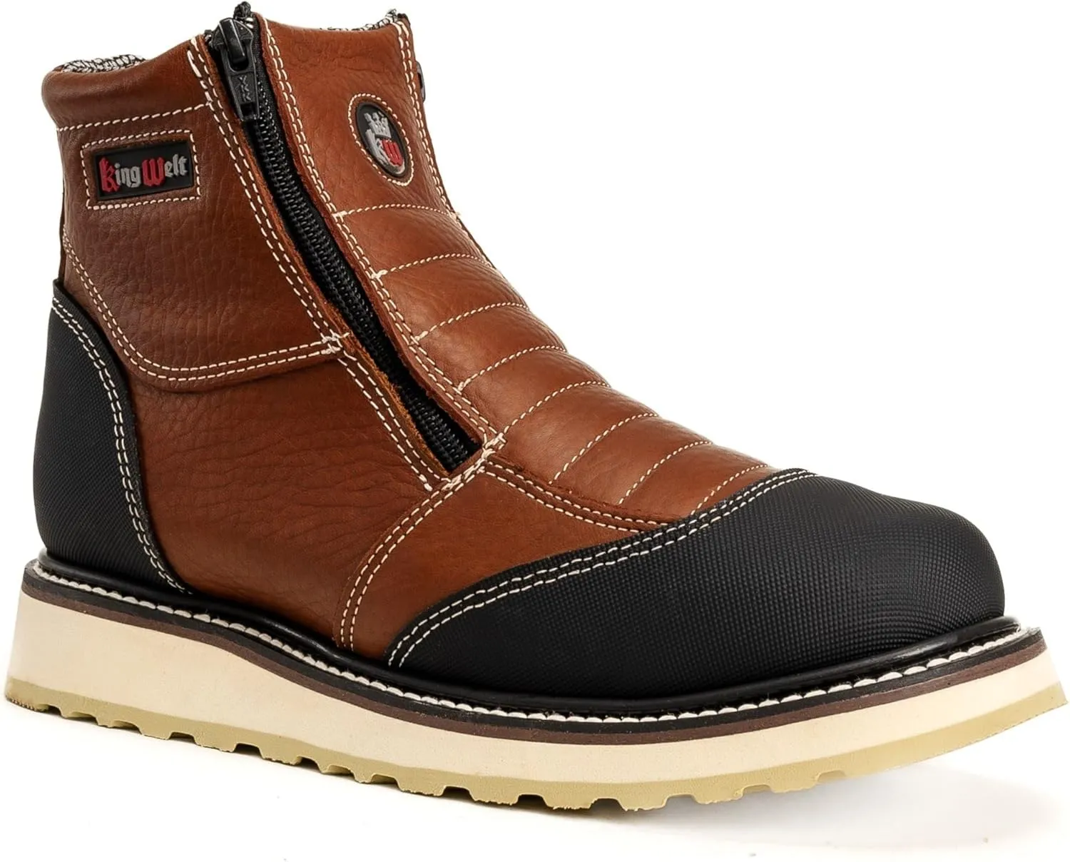 Ultra Flex 6" 337 Zipper Double Density Lightweight Men Work Boots