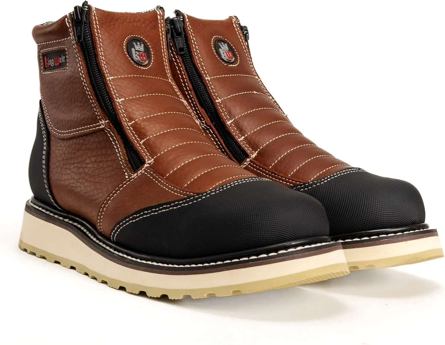 Ultra Flex 6" 337 Zipper Double Density Lightweight Men Work Boots