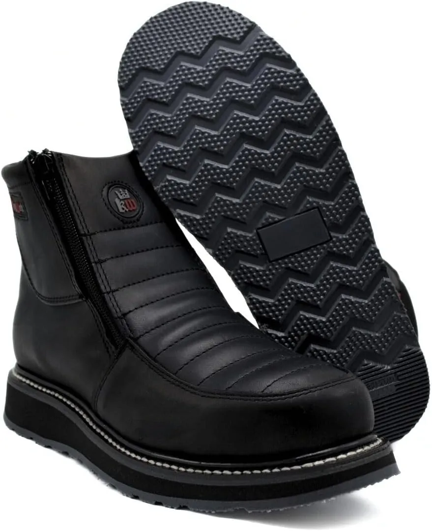 Ultra Flex 6" 339 Zipper Double Density Lightweight Men Work Boots