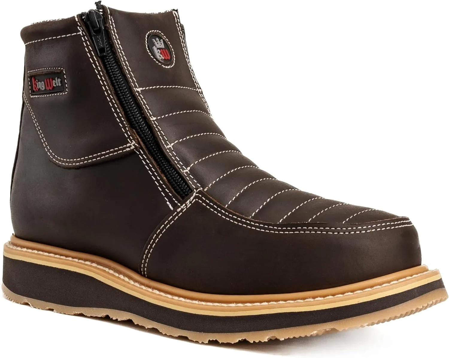 Ultra Flex 6" 339 Zipper Double Density Lightweight Men Work Boots