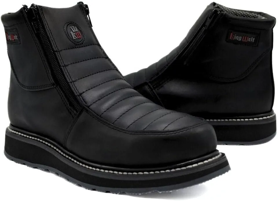 Ultra Flex 6" 339 Zipper Double Density Lightweight Men Work Boots