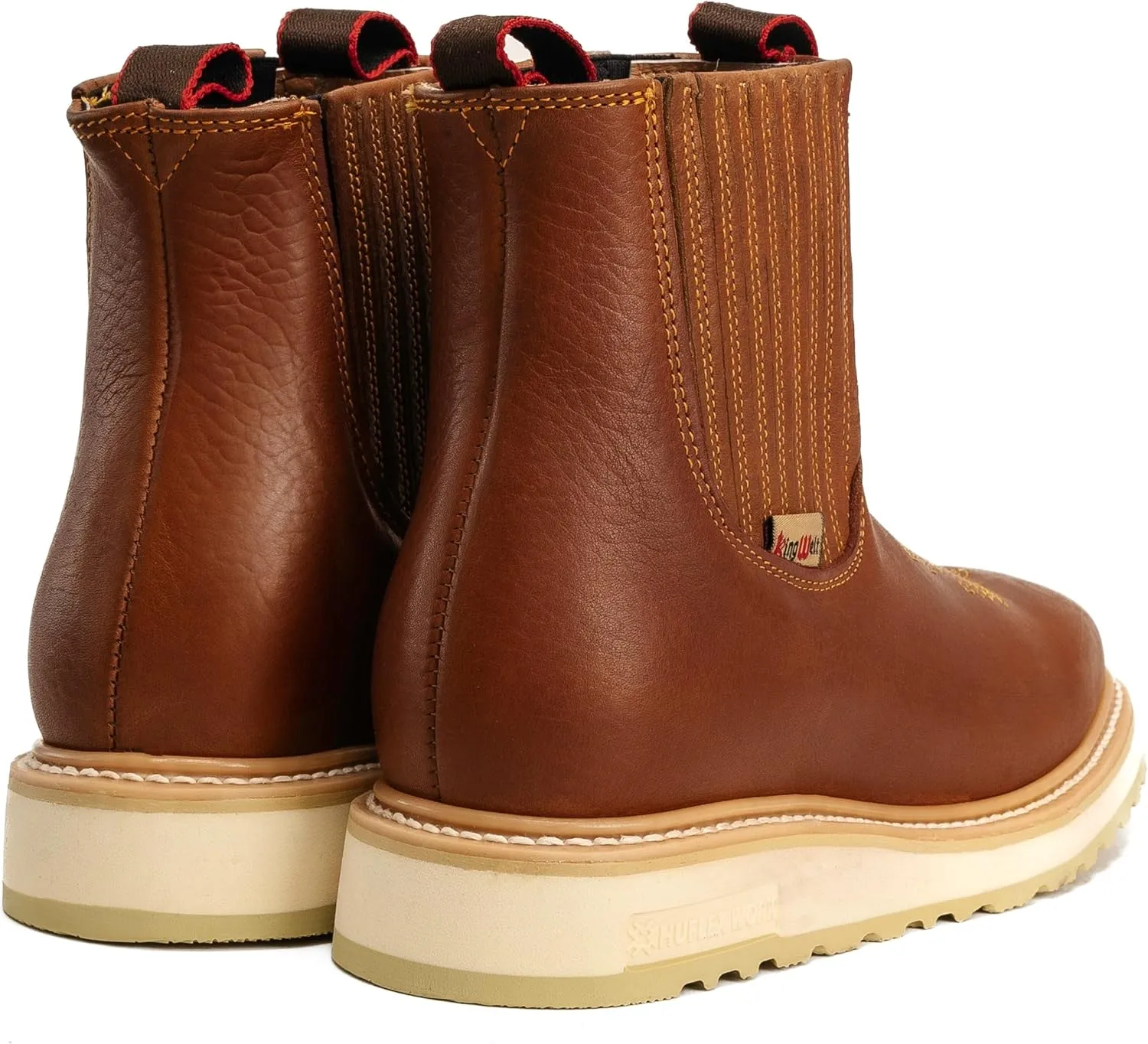 Ultra Flex Double Density Lightweight Men Work Boots - Full Grain Leather, All Around Work