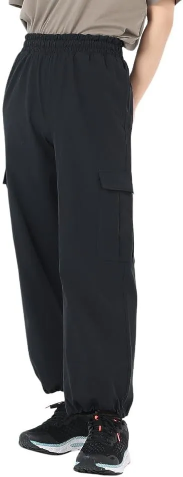Under Armour Women's Armoursport Woven Cargo Pants, (001) Black / / White, Small